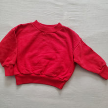 Load image into Gallery viewer, Vintage Solid Red Crewneck 2t

