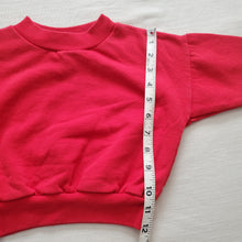 Load image into Gallery viewer, Vintage Solid Red Crewneck 2t
