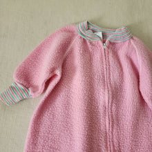 Load image into Gallery viewer, Vintage Pink Fleece PJs 3-6 months
