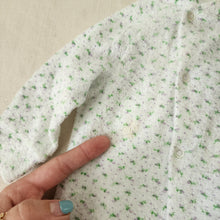 Load image into Gallery viewer, Vintage Rosebud Terrycloth PJs 3-6 months
