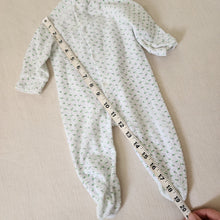 Load image into Gallery viewer, Vintage Rosebud Terrycloth PJs 3-6 months
