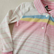 Load image into Gallery viewer, Vintage Pink Striped Long Sleeve 24 months
