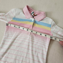 Load image into Gallery viewer, Vintage Pink Striped Long Sleeve 24 months
