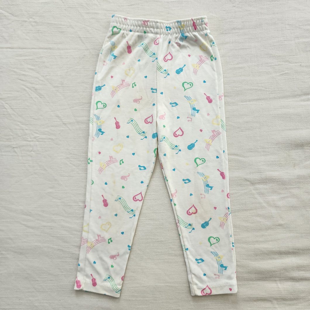 Vintage Healthtex Music Pants 3t/4t