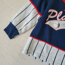 Load image into Gallery viewer, Vintage Team Baseball Player Long Sleeve 24 months
