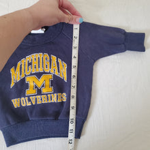 Load image into Gallery viewer, Vintage Michigan Wolverines Crewneck 6-9 months
