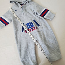 Load image into Gallery viewer, Vintage NFL NY Giants Hooded Bodysuit 12 months
