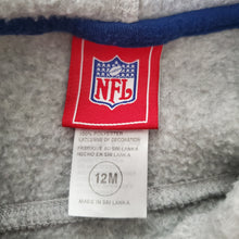 Load image into Gallery viewer, Vintage NFL NY Giants Hooded Bodysuit 12 months
