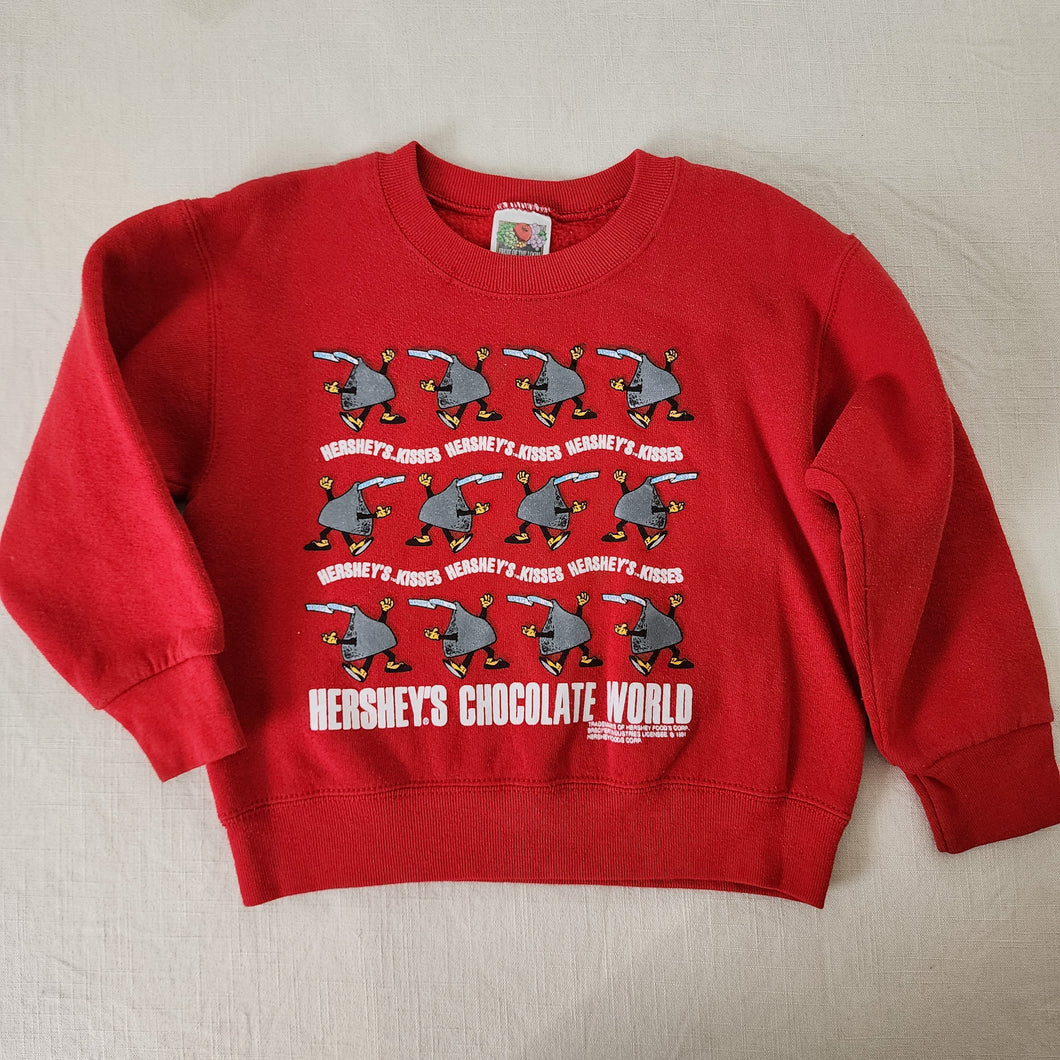 Vintage '91 Hershey's Kisses Crewneck 4t/5t