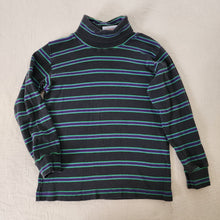 Load image into Gallery viewer, Vintage Dark Striped Turtleneck 4t
