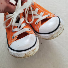 Load image into Gallery viewer, Converse Orange All Star Shoes toddler 9
