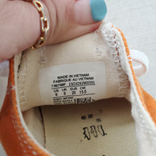 Load image into Gallery viewer, Converse Orange All Star Shoes toddler 9
