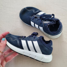 Load image into Gallery viewer, Adidas Navy Tennis Shoes toddler 9
