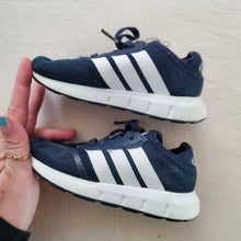 Load image into Gallery viewer, Adidas Navy Tennis Shoes toddler 9
