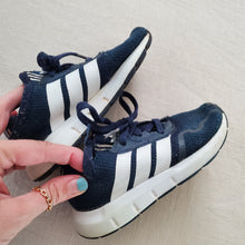 Load image into Gallery viewer, Adidas Navy Tennis Shoes toddler 9
