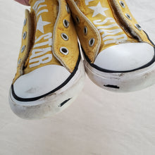 Load image into Gallery viewer, Converse Yellow All Star Shoes toddler 8
