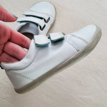 Load image into Gallery viewer, Ten Little White Velcro Shoes toddler 11.5
