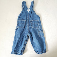 Load image into Gallery viewer, Vintage Oshkosh Denim Overalls 12 months
