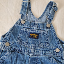 Load image into Gallery viewer, Vintage Oshkosh Denim Overalls 3-6 months
