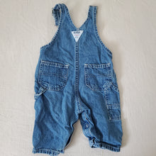 Load image into Gallery viewer, Vintage Oshkosh Denim Overalls 3-6 months
