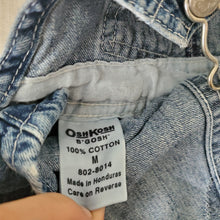 Load image into Gallery viewer, Vintage Oshkosh Denim Overalls 3-6 months
