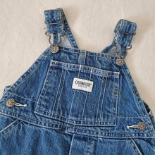 Load image into Gallery viewer, Vintage Y2k Oshkosh Denim Skirtall 18 months
