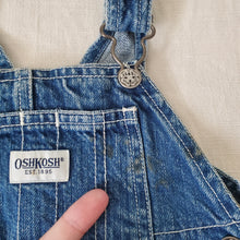 Load image into Gallery viewer, Vintage Y2k Oshkosh Denim Skirtall 18 months
