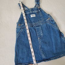 Load image into Gallery viewer, Vintage Y2k Oshkosh Denim Skirtall 18 months
