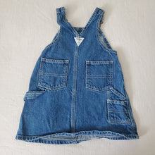 Load image into Gallery viewer, Vintage Y2k Oshkosh Denim Skirtall 18 months
