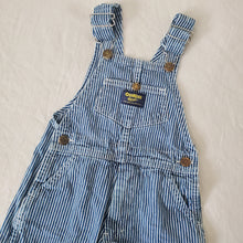 Load image into Gallery viewer, Vintage Oshkosh Engineer Striped Overalls 3t
