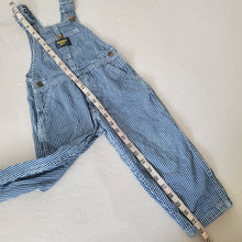 Load image into Gallery viewer, Vintage Oshkosh Engineer Striped Overalls 3t
