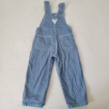 Load image into Gallery viewer, Vintage Oshkosh Engineer Striped Overalls 3t
