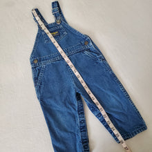 Load image into Gallery viewer, Vintage 80s Oshkosh Denim Overalls 18-24 months
