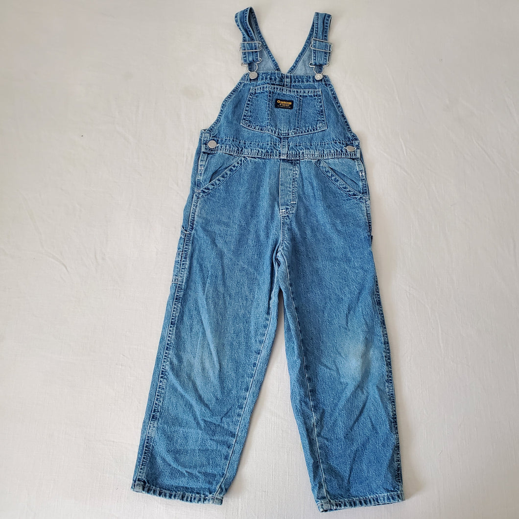 Vintage Oshkosh Denim Overalls kids 6