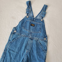 Load image into Gallery viewer, Vintage Oshkosh Denim Overalls kids 6
