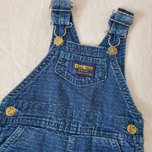 Load image into Gallery viewer, Vintage Oshkosh Textured Denim Overalls 18 months
