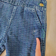 Load image into Gallery viewer, Vintage Oshkosh Textured Denim Overalls 18 months
