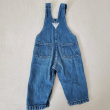 Load image into Gallery viewer, Vintage 80s Oshkosh Denim Overalls 18 months
