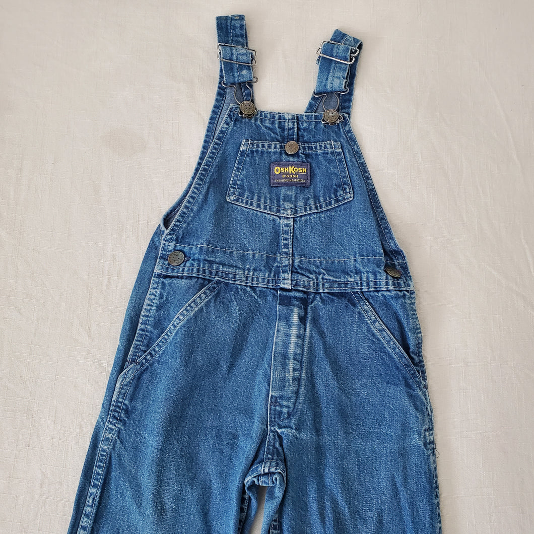 Vintage 80s Oshkosh Denim Overalls 4t