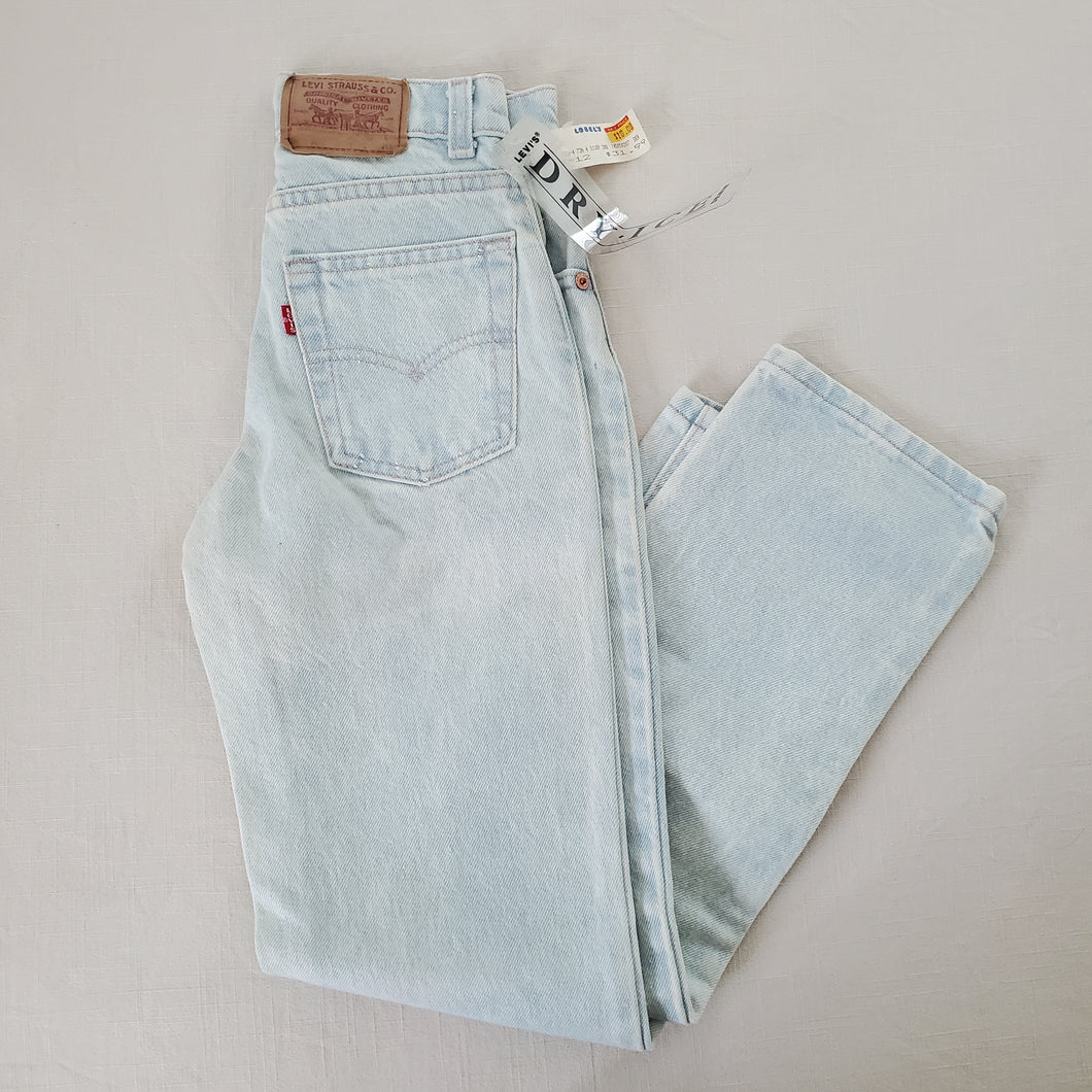 Vintage Deadstock Levi's Ultra Light Wash Jeans kids 12