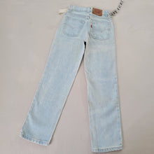 Load image into Gallery viewer, Vintage Deadstock Levi&#39;s Ultra Light Wash Jeans kids 12
