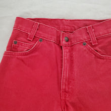 Load image into Gallery viewer, Vintage Deadstock Levi&#39;s Red Jeans kids 11 SLIM
