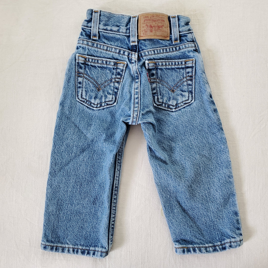 Vintage Levi's 550 Fit Jeans 2t SLIM