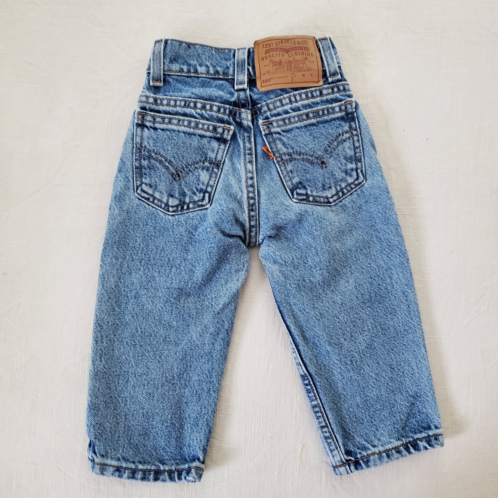 Vintage Levi's Tapered newest Leg Jeans kids 6 SLIM