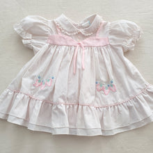 Load image into Gallery viewer, Vintage Diamond Strawberry Dress 9-12 months
