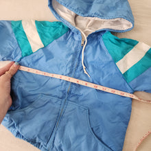 Load image into Gallery viewer, Vintage Blue Hooded Jacket 3t
