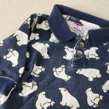 Load image into Gallery viewer, Vintage Polar Bear Romper 3-6 months
