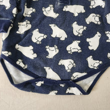 Load image into Gallery viewer, Vintage Polar Bear Romper 3-6 months
