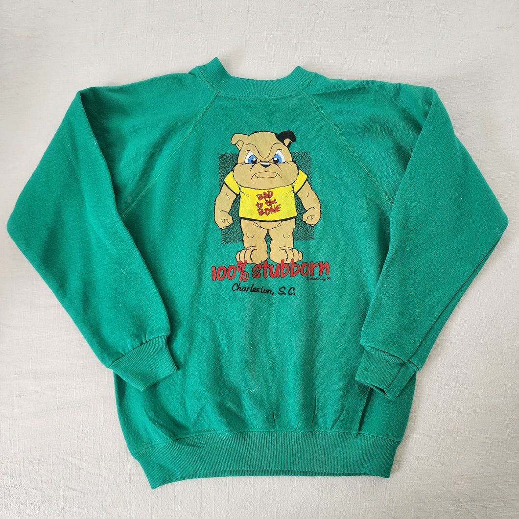 Vintage South Carolina Dog Crewneck kids 9/10