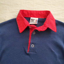 Load image into Gallery viewer, Vintage 60s Navy + Red Shirt 5t/6
